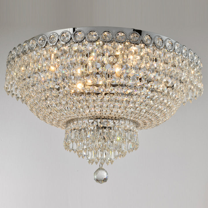 Worldwide Empire W33020C20 Ceiling Light - Chrome Finish
