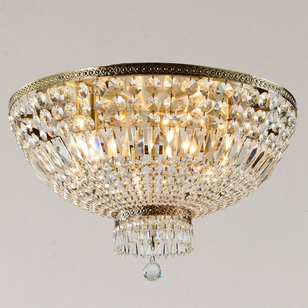 Worldwide Metropolitan W33088B24 Ceiling Light - Antique Bronze