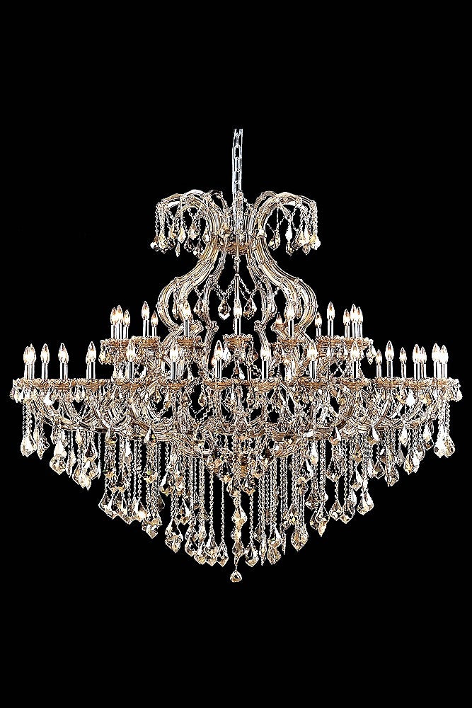 Worldwide Maria Theresa W83001C72-GT Chandelier Light - Polished Chrome