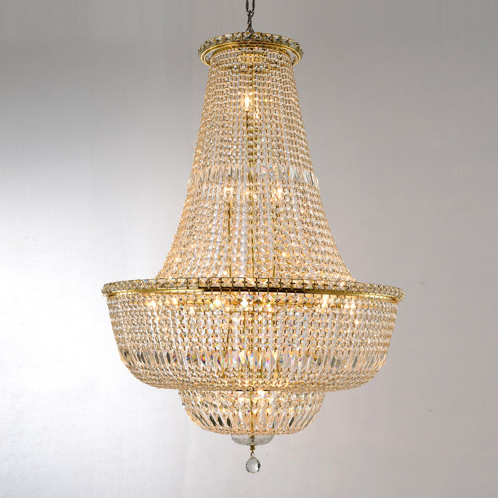 Worldwide Empire W83032G32 Chandelier Light - Polished Gold