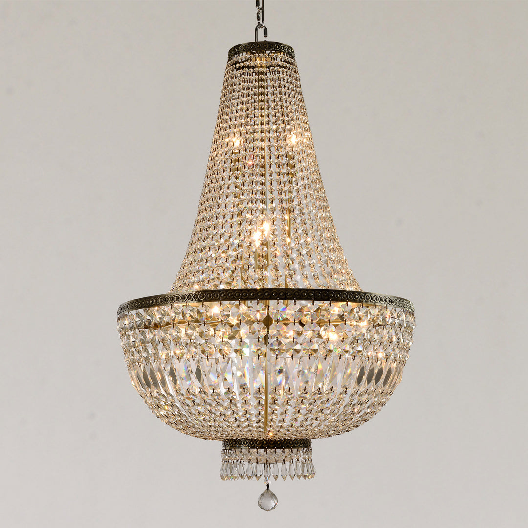 Worldwide Metropolitan W83088B24 Chandelier Light - Antique Bronze