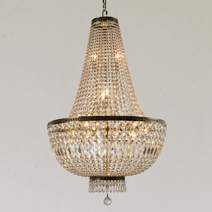 Worldwide Metropolitan W83088B24 Chandelier Light - Antique Bronze