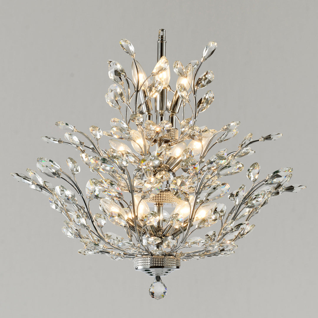 Worldwide Aspen W83152C27 Chandelier Light - Polished Chrome