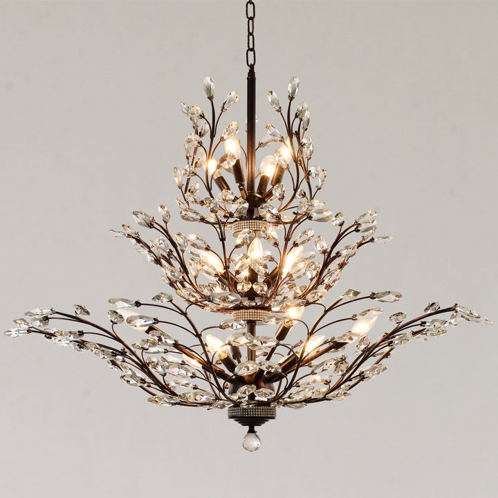 Worldwide Aspen W83152F41 Chandelier Light - Dark Bronze