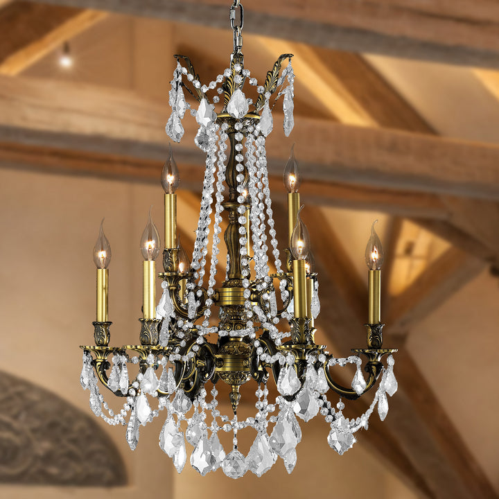 Worldwide Windsor W83307BP23-CL Chandelier Light - Antique Bronze