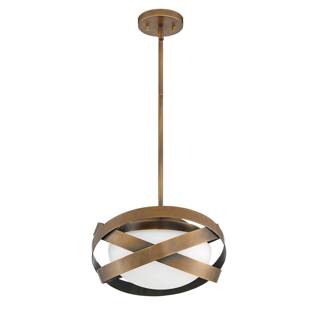 Kendal Saturn PF128-BRS Pendant Light - Brass