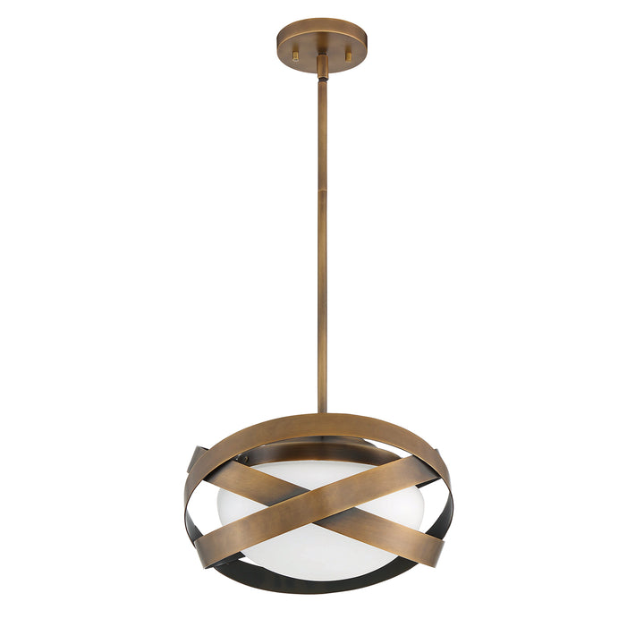 Kendal Saturn PF128-BRS Pendant Light - Brass