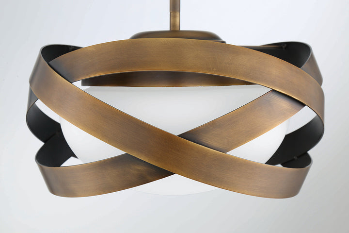 Kendal Saturn PF128-BRS Pendant Light - Brass