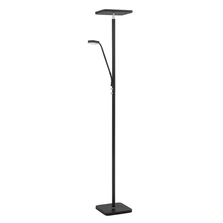 Kendal Lighting TC5012-BLK/SN Ella Led Torchiere Lamp Black