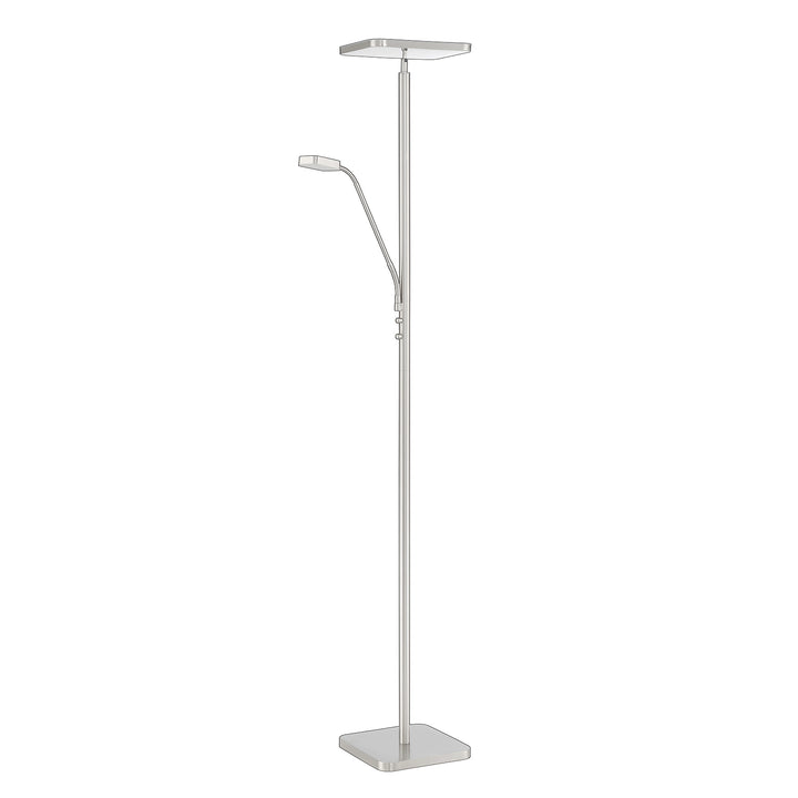 Kendal Lighting TC5012-SN Ella Led Torchiere Lamp Pewter, Nickel, Silver