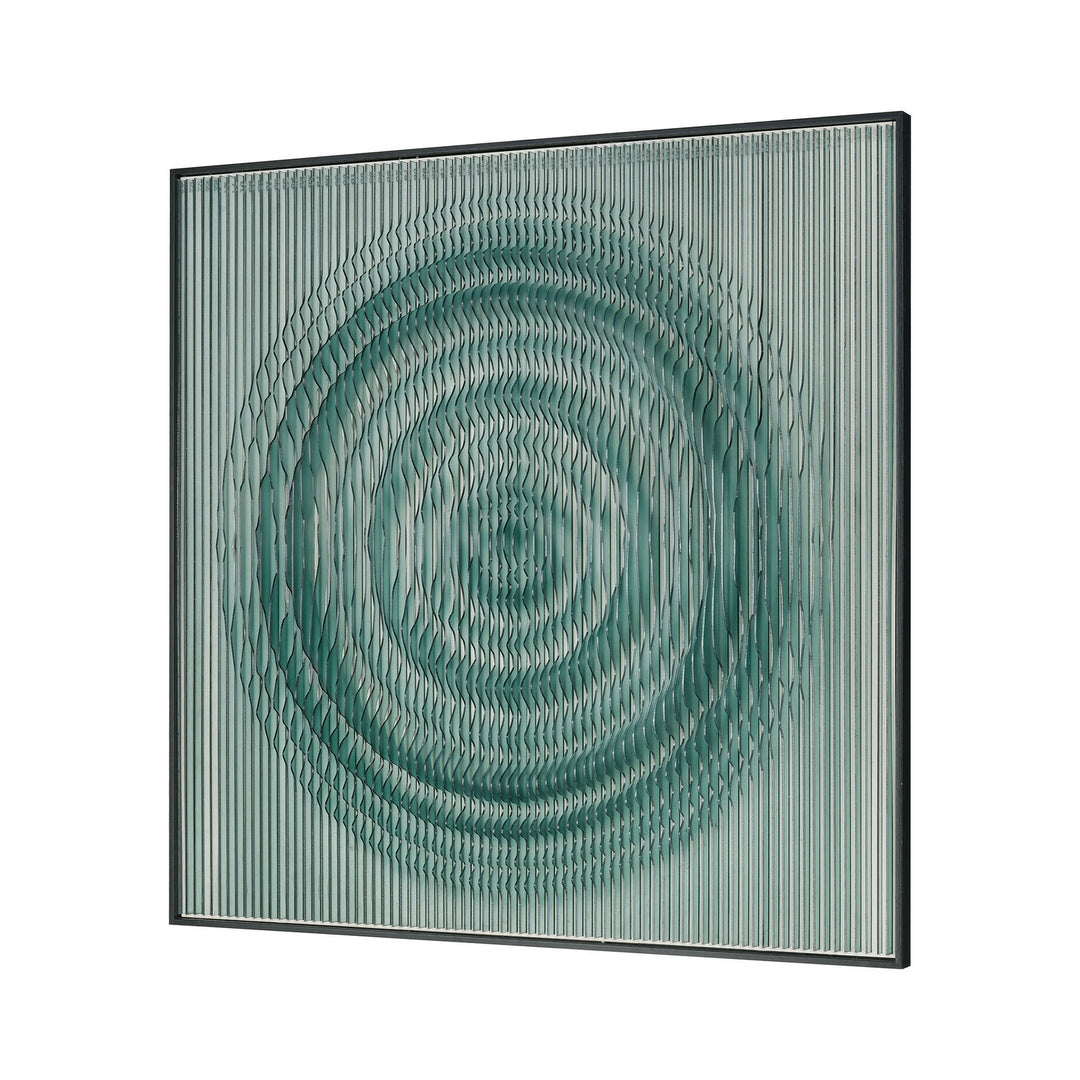 Elk Lighting 3168-083  Ripple Mirror Blue