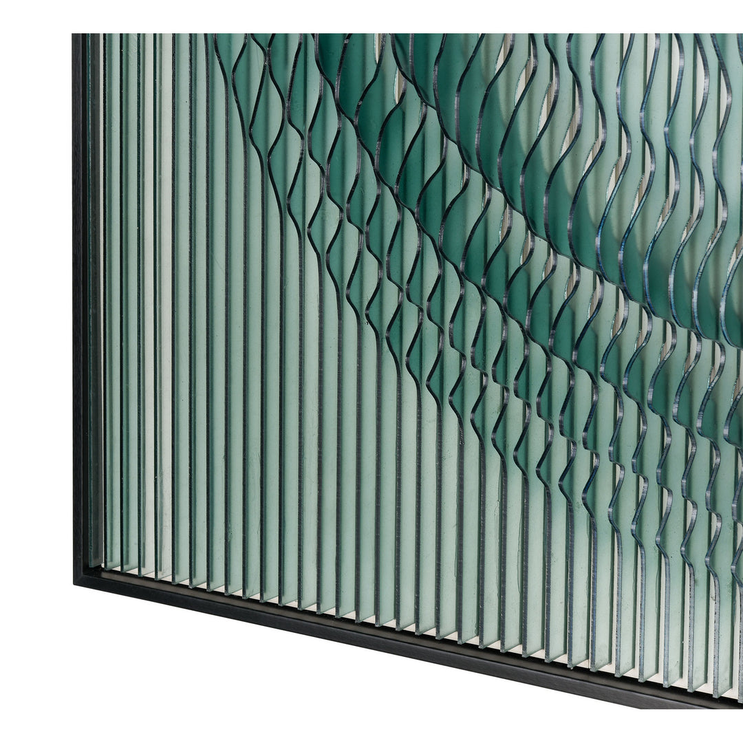 Elk Lighting 3168-083  Ripple Mirror Blue