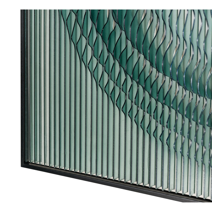 Elk Lighting 3168-083  Ripple Mirror Blue