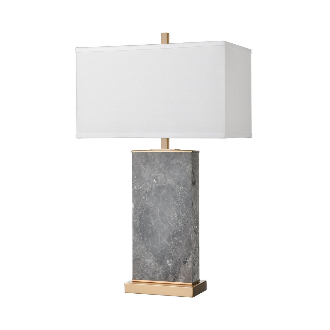 Elk Lighting D4507  Archean Lamp Gray Marble
