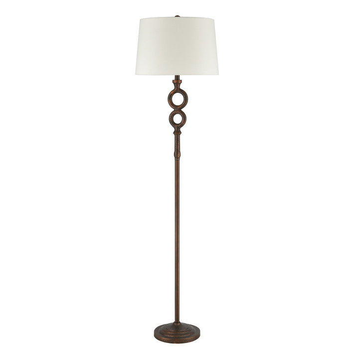 Elk Lighting D4604  Hammered Home Lamp Bronze