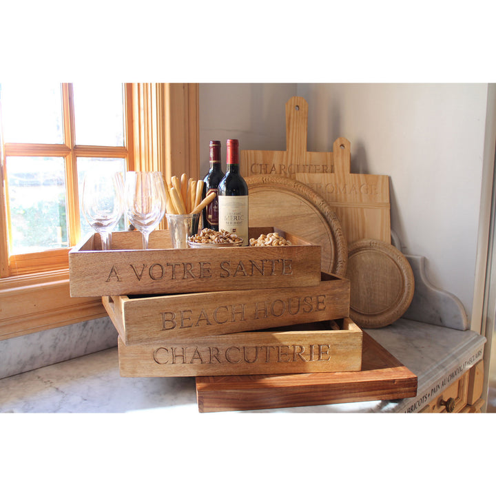 Elk Lighting TRAY022 Beach House Home Decor Natural