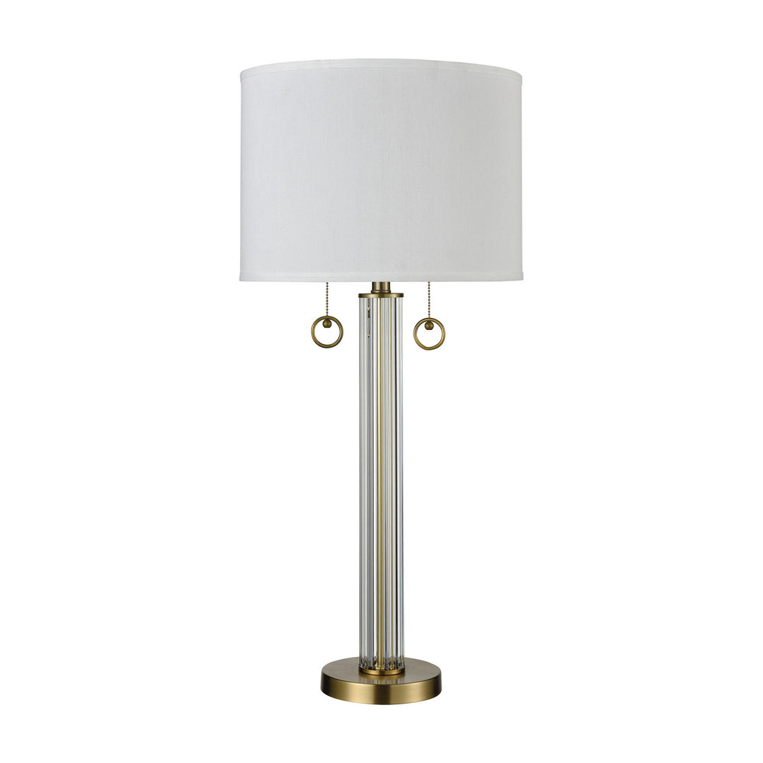 Elk Lighting 77143  Cannery Row Lamp Clear