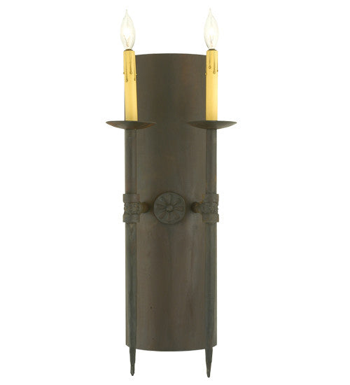 2nd Avenue Warwick 13602-2 Wall Sconce Light - Costello Black