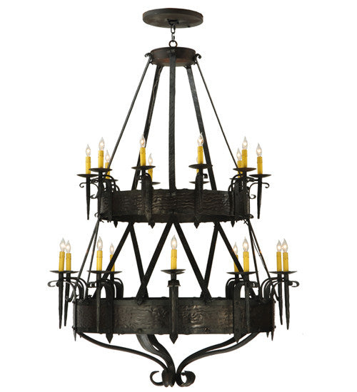 2nd Avenue Costello 34944-22 Chandelier Light - Costello Black