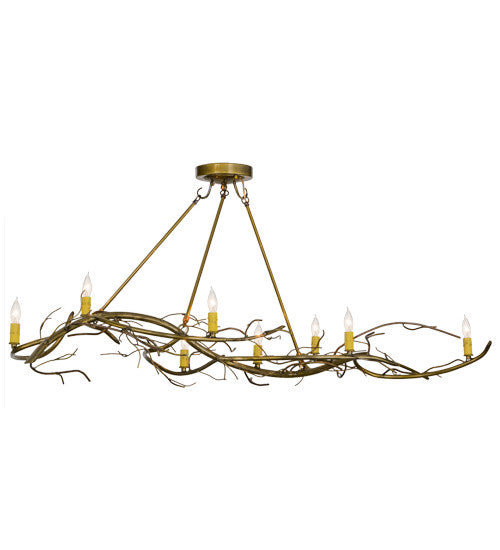 2nd Avenue Winter Solstice 61425-16 Chandelier Light - Transparent Gold