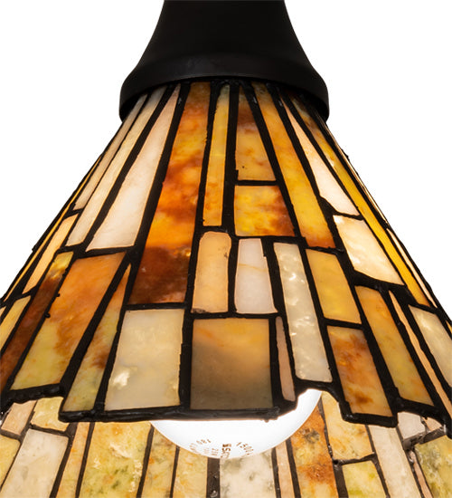 Meyda Tiffany Delta 109311 Pendant Light - Craftsman Brown