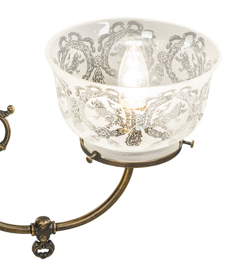 Meyda Tiffany Revival 185605 Chandelier Light - Antique Brass