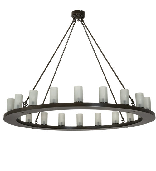 Meyda Tiffany Loxley 190596 Chandelier Light - Timeless Bronze