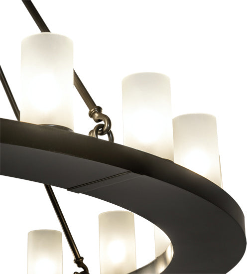 Meyda Tiffany Loxley 190596 Chandelier Light - Timeless Bronze