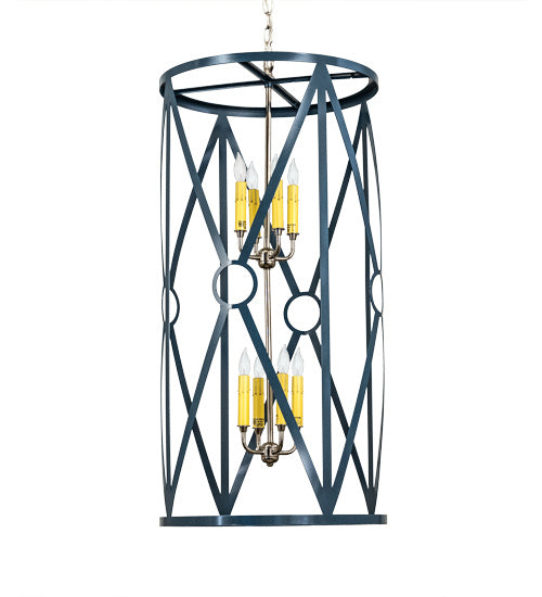Meyda Tiffany Penelope 221843 Pendant Light - Custom, Polished Nickel