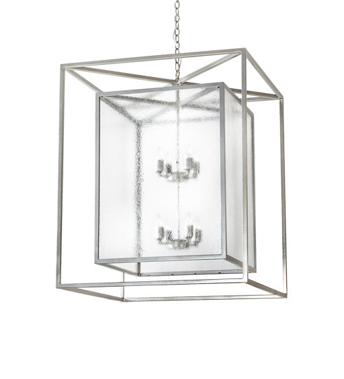 Meyda Tiffany Kitzi Box 226415 Pendant Light - Nickel