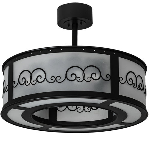 Meyda Tiffany Putrelo 226354 Pendant Light - Wrought Iron