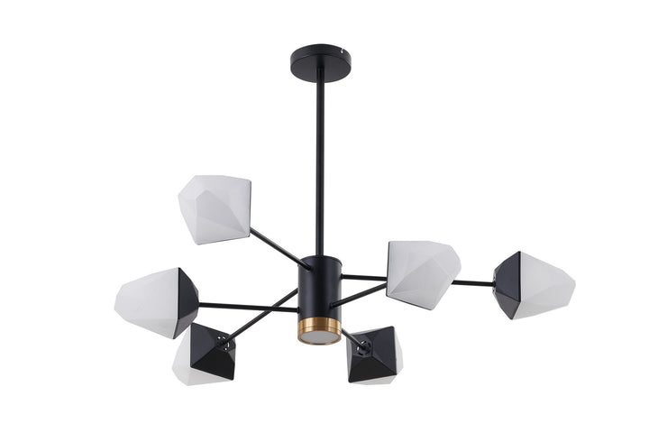 Bethel International BE22C25B Chandelier Light - Black