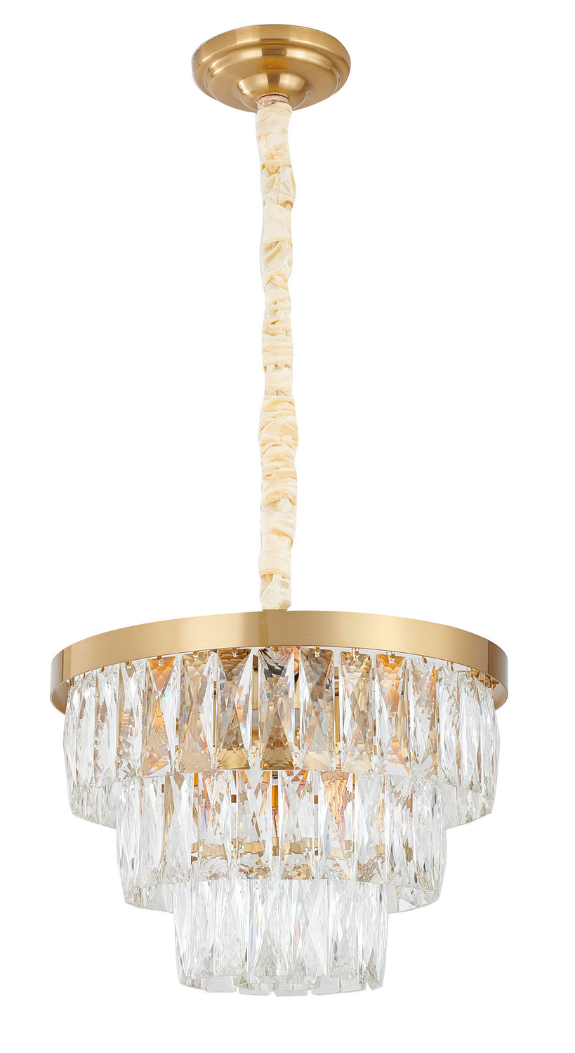 Bethel International OC32C16G Chandelier Light - Gold