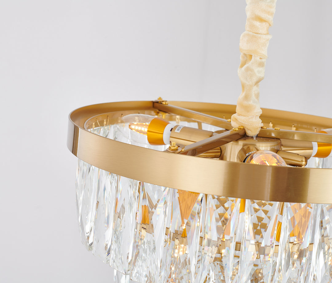 Bethel International OC32C16G Chandelier Light - Gold