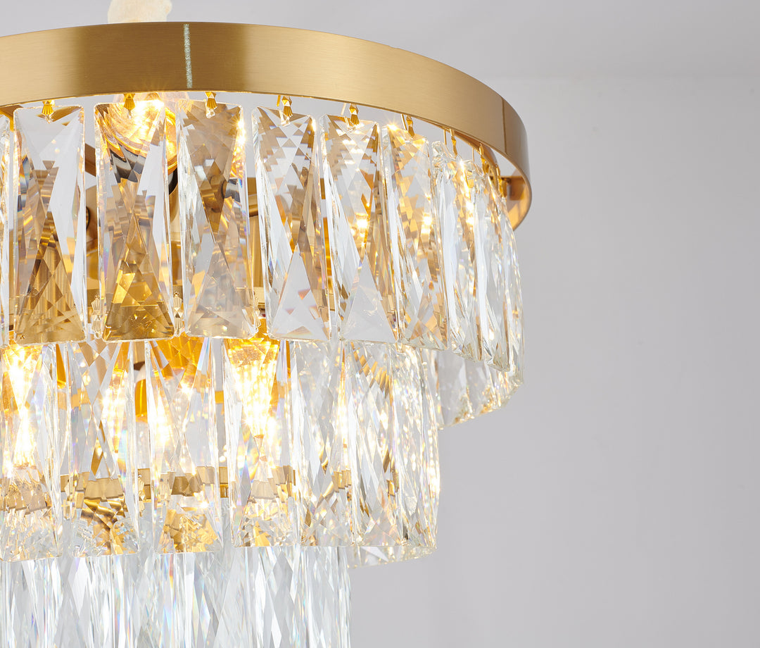 Bethel International OC32C16G Chandelier Light - Gold