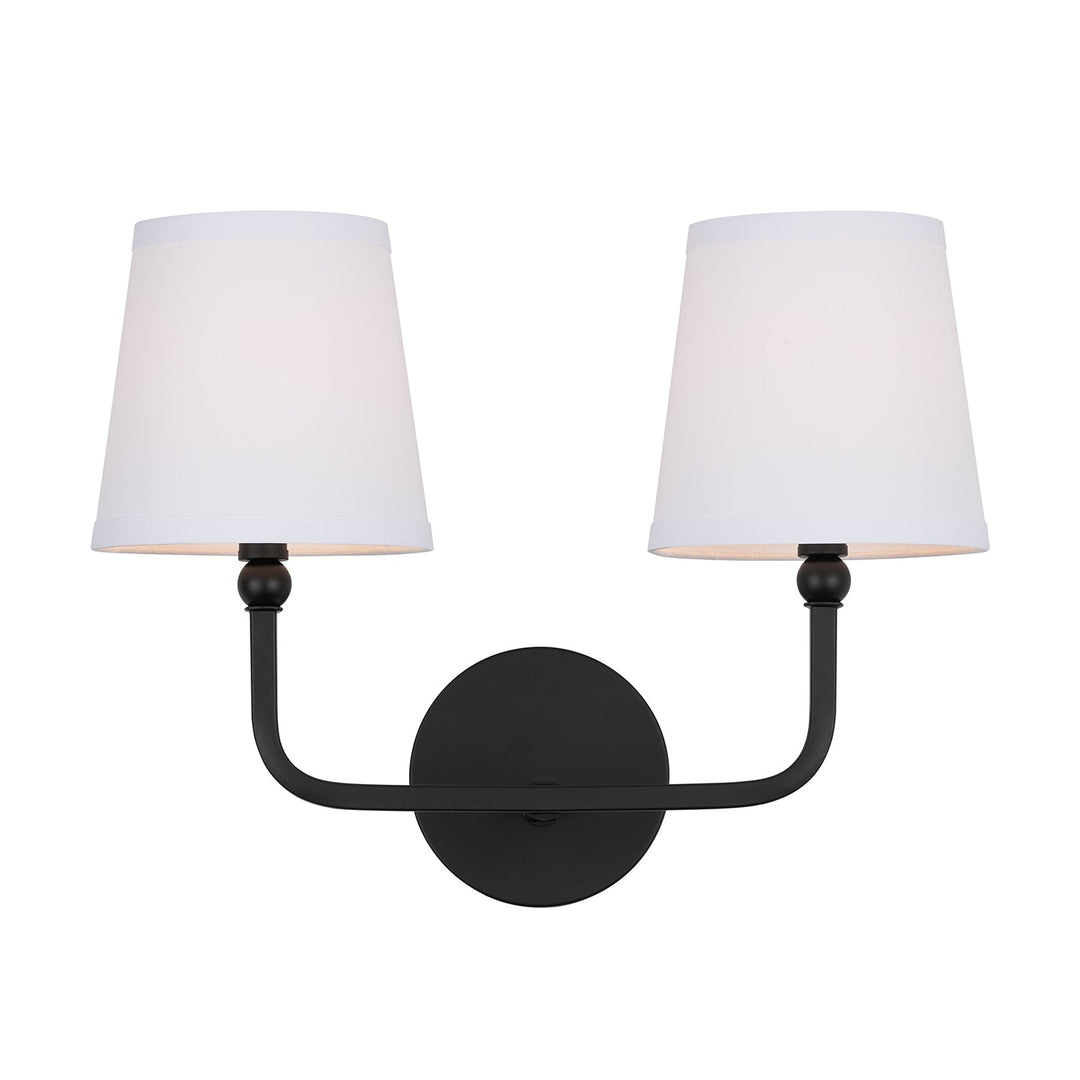 Capital Dawson 119321MB-674 Wall Sconce Light - Matte Black