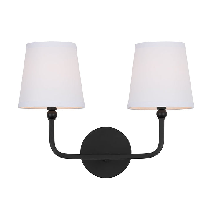 Capital Dawson 119321MB-674 Wall Sconce Light - Matte Black