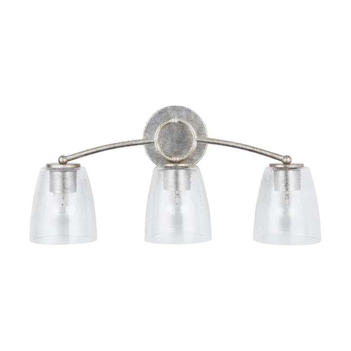 Capital Oran 137931AS-488 Bath Vanity Light 24 in. wide - Antique Silver