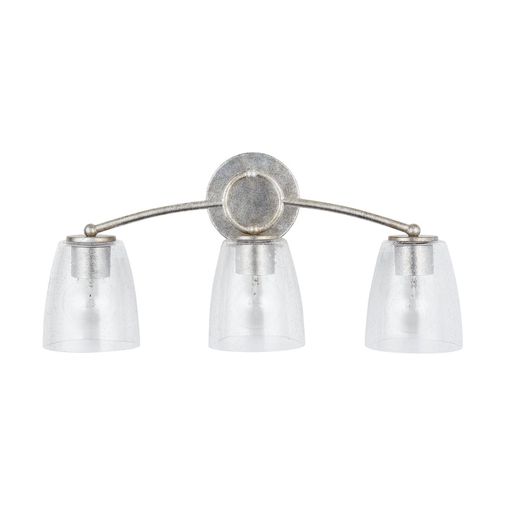 Capital Oran 137931AS-488 Bath Vanity Light 24 in. wide - Antique Silver