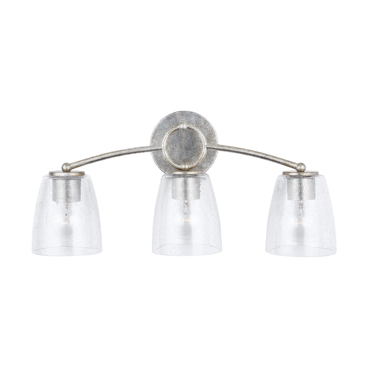 Capital Oran 137931AS-488 Bath Vanity Light 24 in. wide - Antique Silver