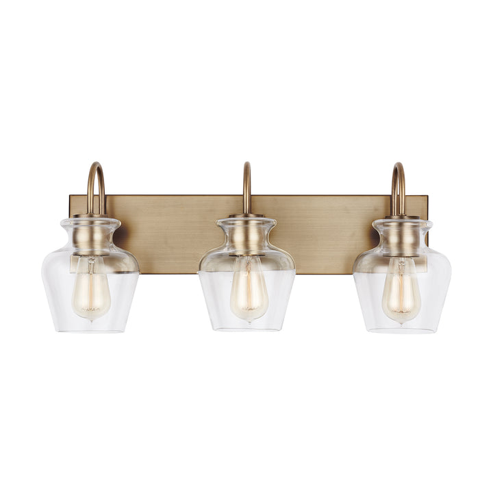 Capital Danes 138131AD-490 Bath Vanity Light 25 in. wide - Aged Brass