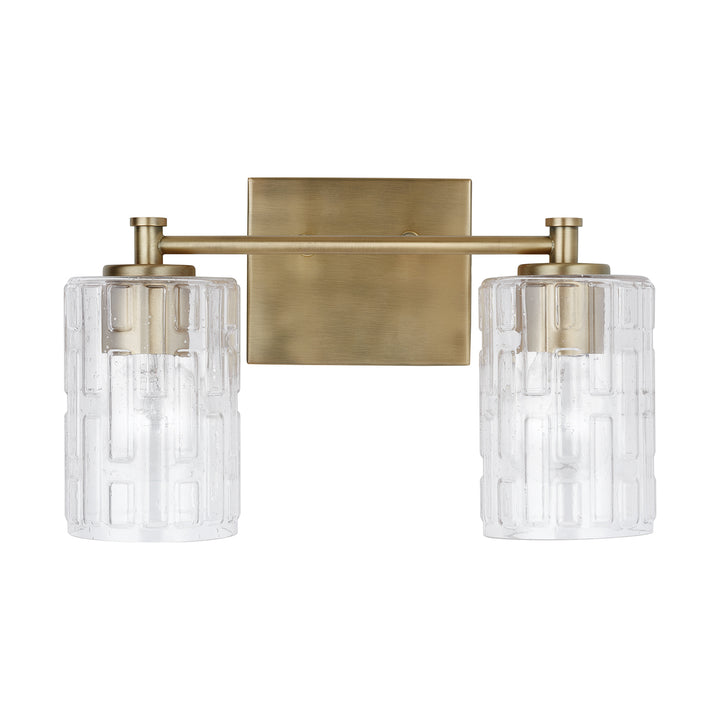 Capital Emerson 138321AD-491 Bath Vanity Light 15 in. wide - Aged Brass