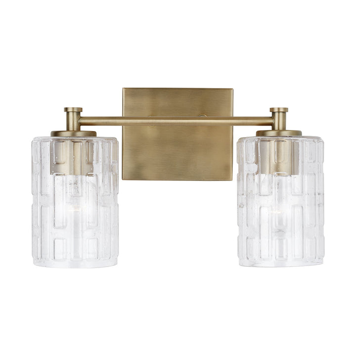 Capital Emerson 138321AD-491 Bath Vanity Light 15 in. wide - Aged Brass