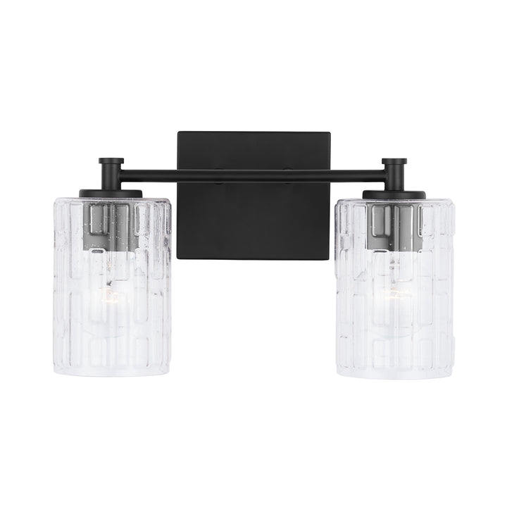 Capital Emerson 138321MB-491 Bath Vanity Light 15 in. wide - Matte Black