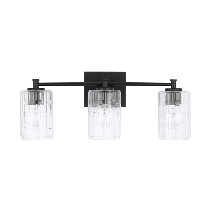 Capital Emerson 138331MB-491 Bath Vanity Light 23 in. wide - Matte Black