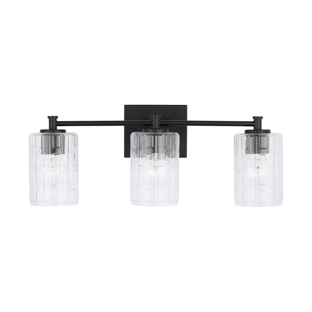 Capital Emerson 138331MB-491 Bath Vanity Light 23 in. wide - Matte Black