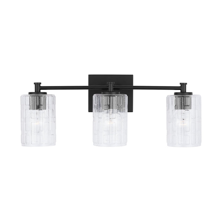 Capital Emerson 138331MB-491 Bath Vanity Light 23 in. wide - Matte Black