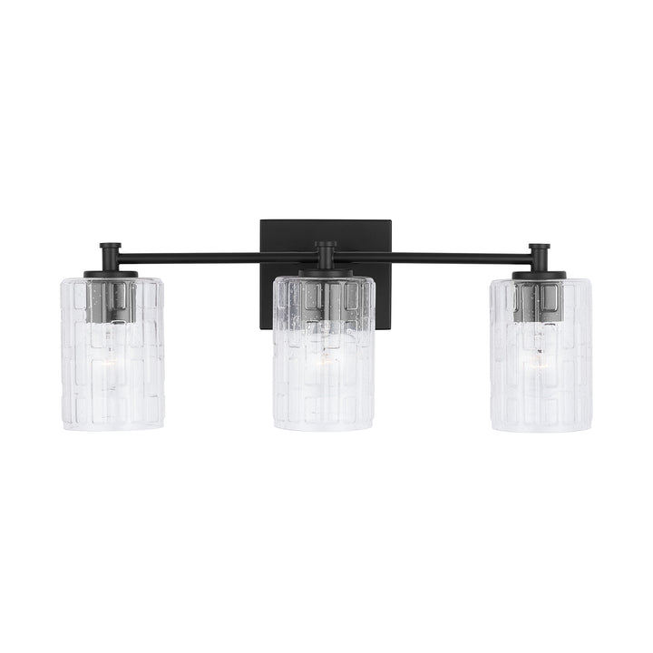 Capital Emerson 138331MB-491 Bath Vanity Light 23 in. wide - Matte Black