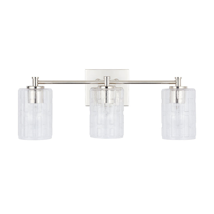 Capital Emerson 138331PN-491 Bath Vanity Light 23 in. wide - Polished Nickel