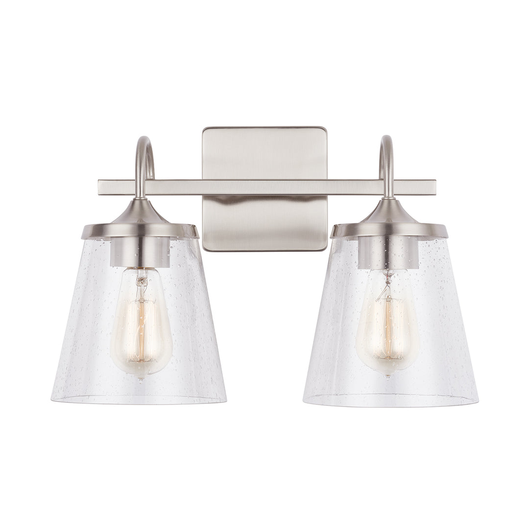 Capital Jayne 139122BN-496 Bath Vanity Light 16 in. wide - Brushed Nickel